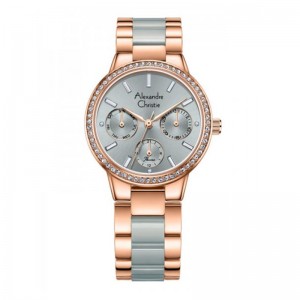 Alexandre Christie AC 2A94 Rosegold Dark Grey BFBRGRGDG